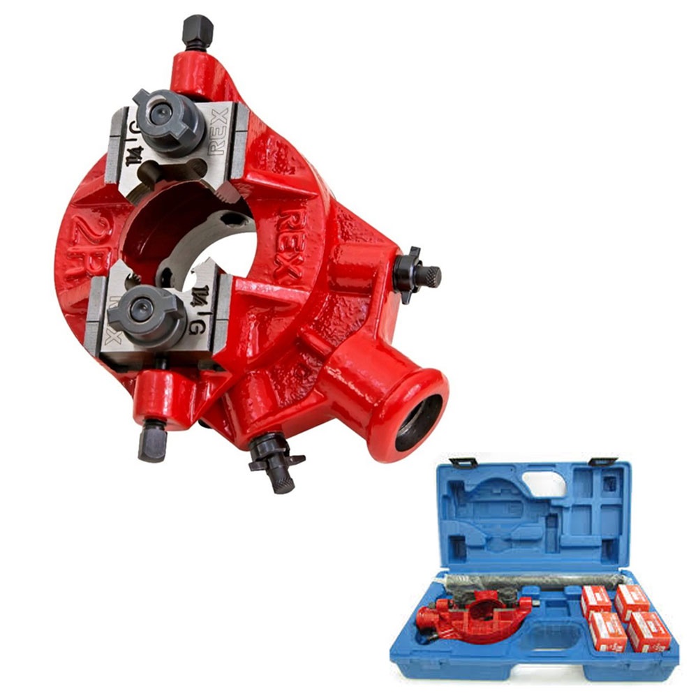 1102R4 2R4  ต๊าปเกลียวมือ  ฟันต๊าป 1/2"-1.1/4" (4 ชิ้น) Baby Reed Standard dies 1/2"-1