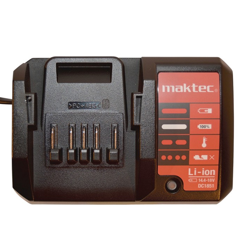 195355-7 Charger Li-ion DC1851 14-18V Eco MAKTEC