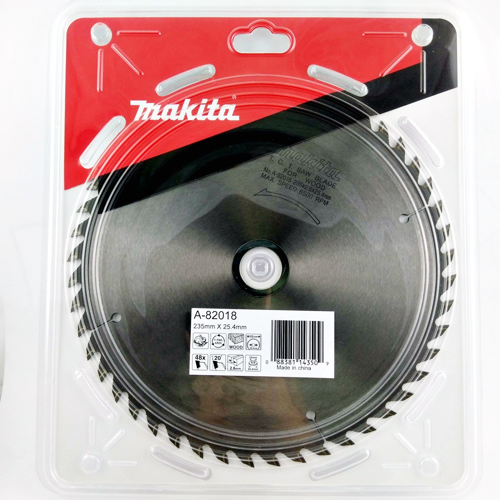 A-82018 ใบเลื่อยวงเดือน TCT 235x25.4x48T (ตัดไม้)