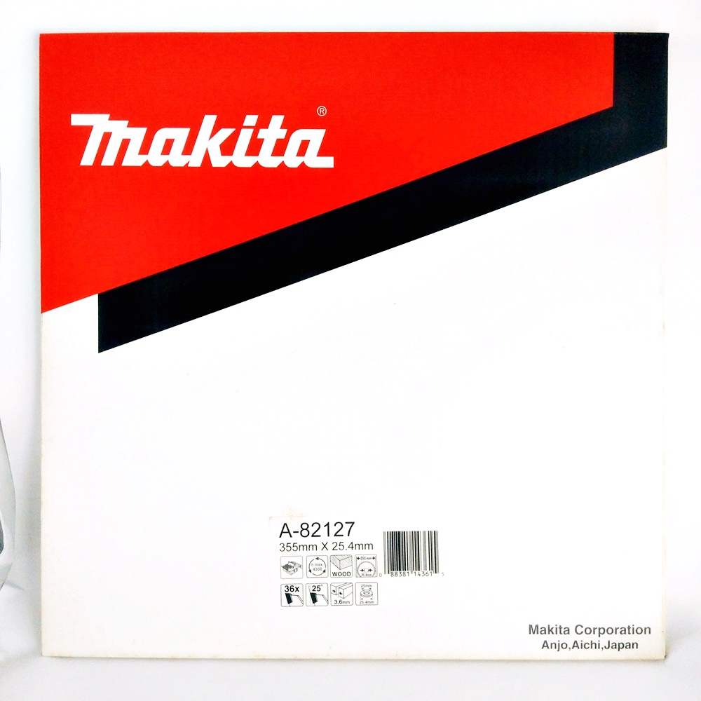 A-82127 ใบเลื่อยวงเดือน TCT 355x25.4x36T (ตัดไม้)