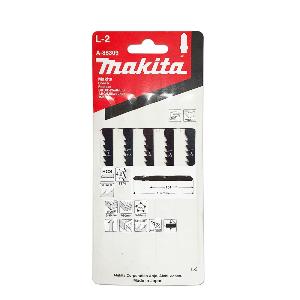 A-86309 ใบจิ๊กซอ B-Type No.L2