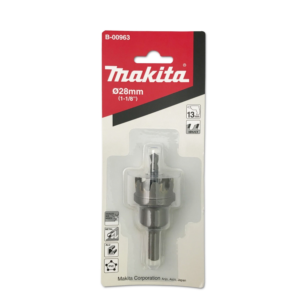 B-00963 โฮลซอ TCT พร้อมดอกนำ 28x10mm