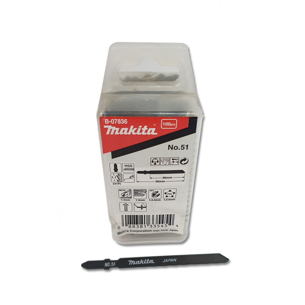 B-07836 ใบจิ๊กซอ B-Type No.51