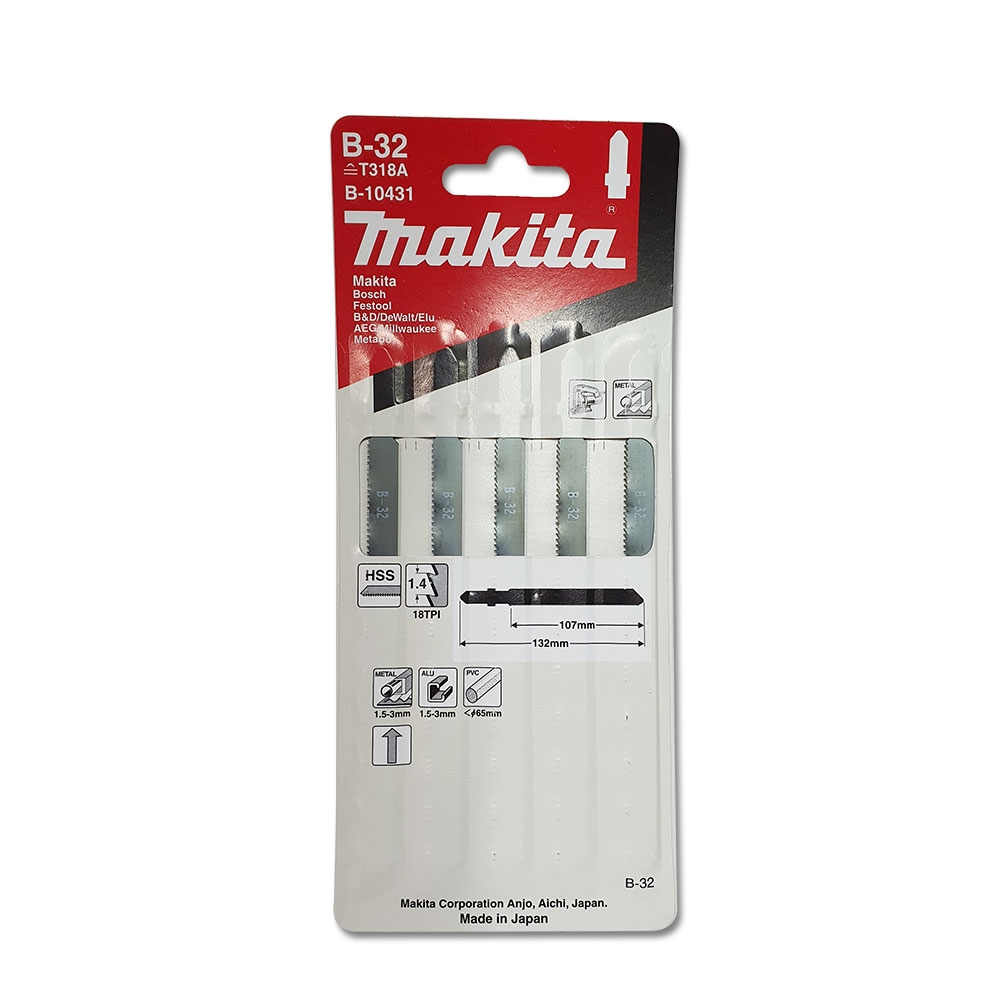 B-10431 ใบจิ๊กซอ B-Type No.B-32