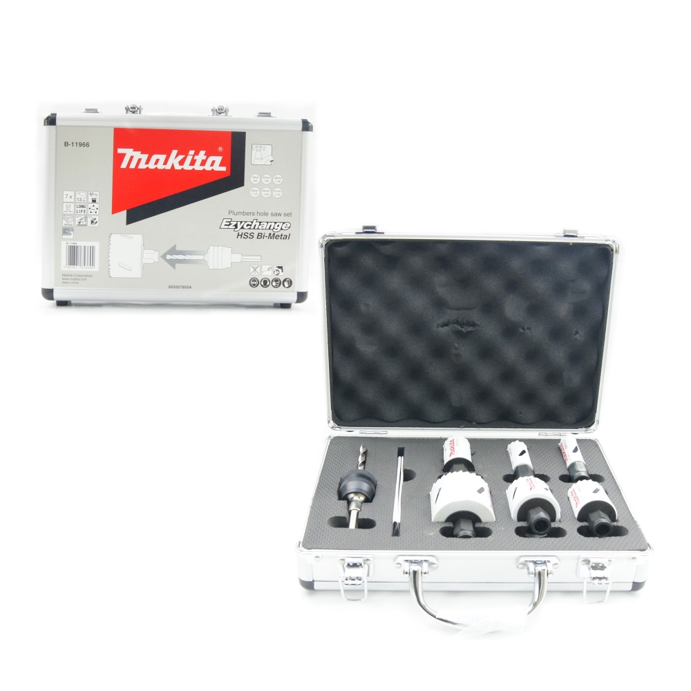 B-11966 6pc Ezychange HS 19,22,29,38,44,57 & Adapter set.