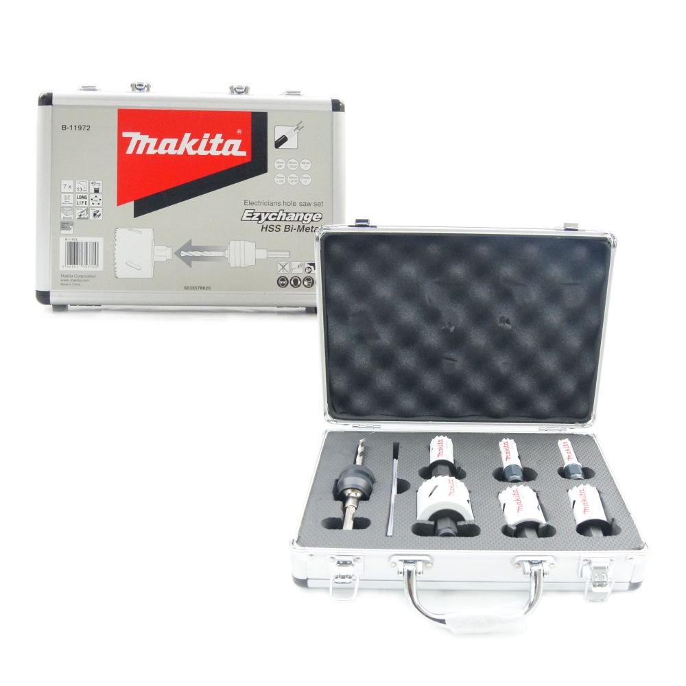 B-11972 6pc Ezychange HS 16,20,25,32,40,51 & Adapter set.