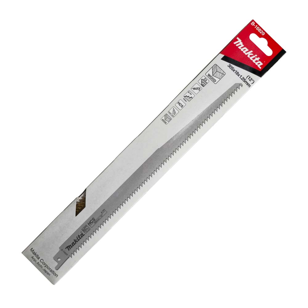 B-16829 ใบเลื่อยชัก 6tpi 305mm HCS