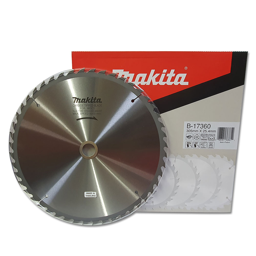 B-17360 ใบเลื่อยวงเดือน TCT 305x25.4x48T (ตัดไม้)