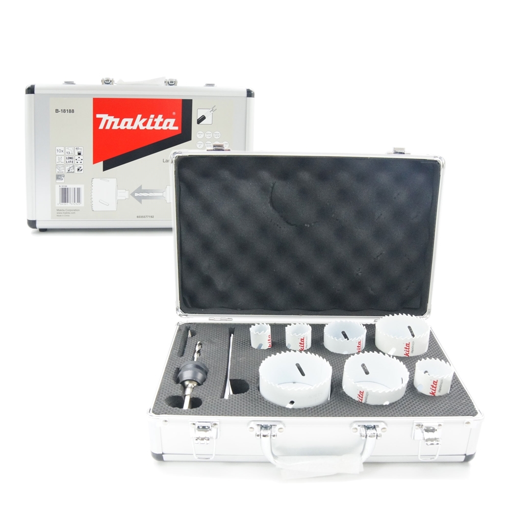 B-18188 7pc Ezychange HS 25,32,40,51,65,68,76 & Adapter set.