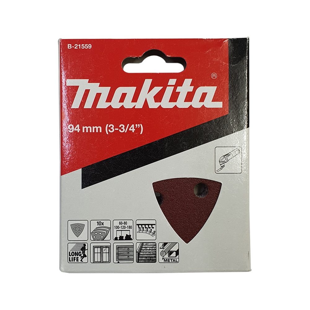 B-21559 Abrasive Paper D-Long Set (60,80,100,120,180 Wood 2 Each)