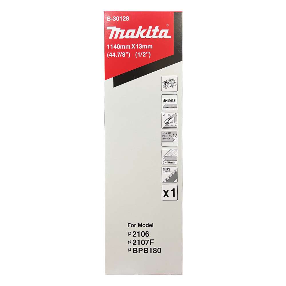 B-30128 ใบเลื่อยสายพาน 10tpi BIM DPB180,2107F