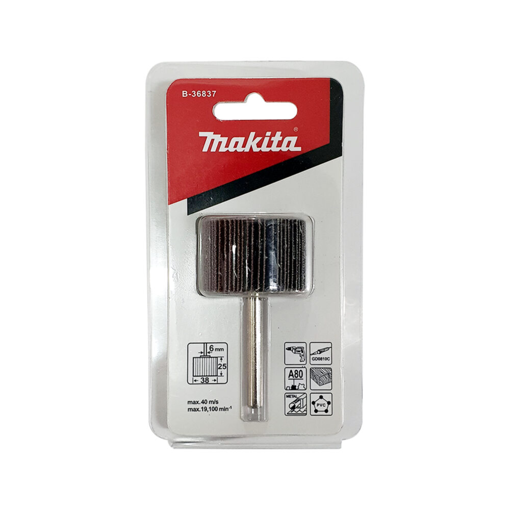 B-36837 Flap Wheel A80 38.1 x 25.4 x 6mm