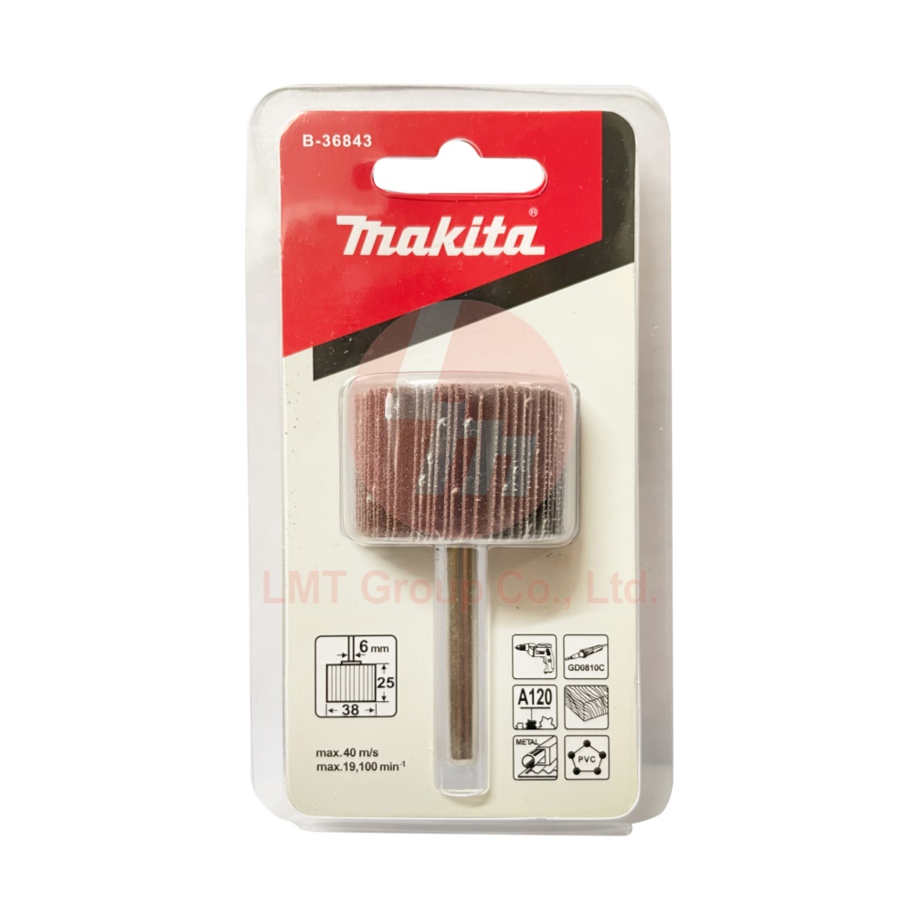 B-36843 Flap Wheel A120 38.1 x 25.4 x 6mm