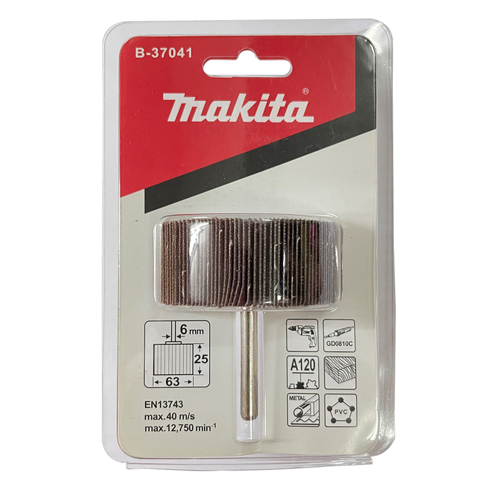 B-37041 Flap Wheel A120 63.5 x 25.4 x 6mm