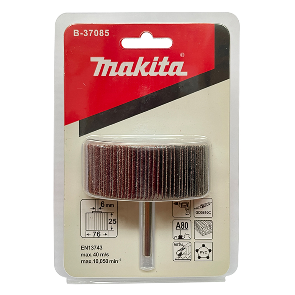 B-37085 Flap Wheel A80 76.0 x 25.4 x 6mm