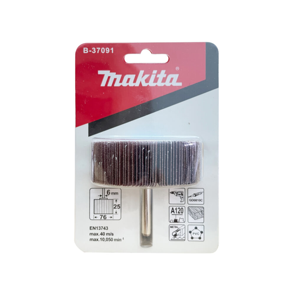 B-37091 Flap Wheel A120 76.0 x 25.4 x 6mm