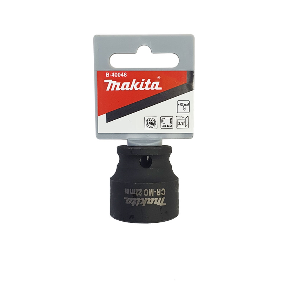 B-40048 ลูกบล็อก Impact 3/8" SQ 22x30mm