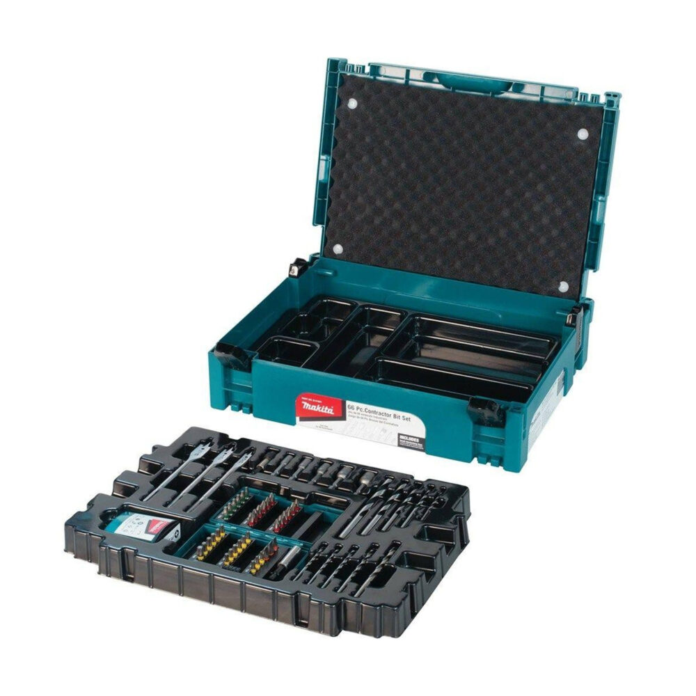 B-43072 ชุด MAKPAC 66 ชิ้น ดอกสว่านและไขควง