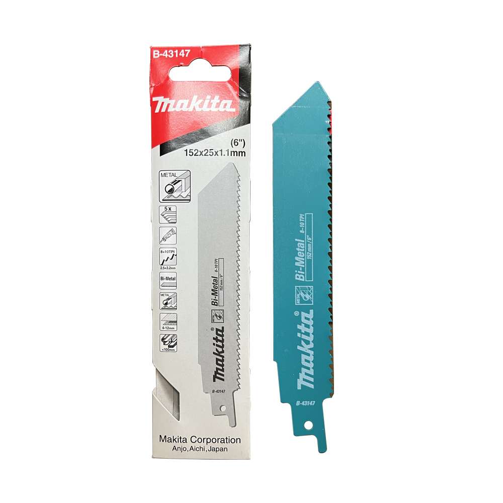 B-43147 Band Saw Blade 8+10x152x1.1mm Bi-Metal (5Pcs/Set)
