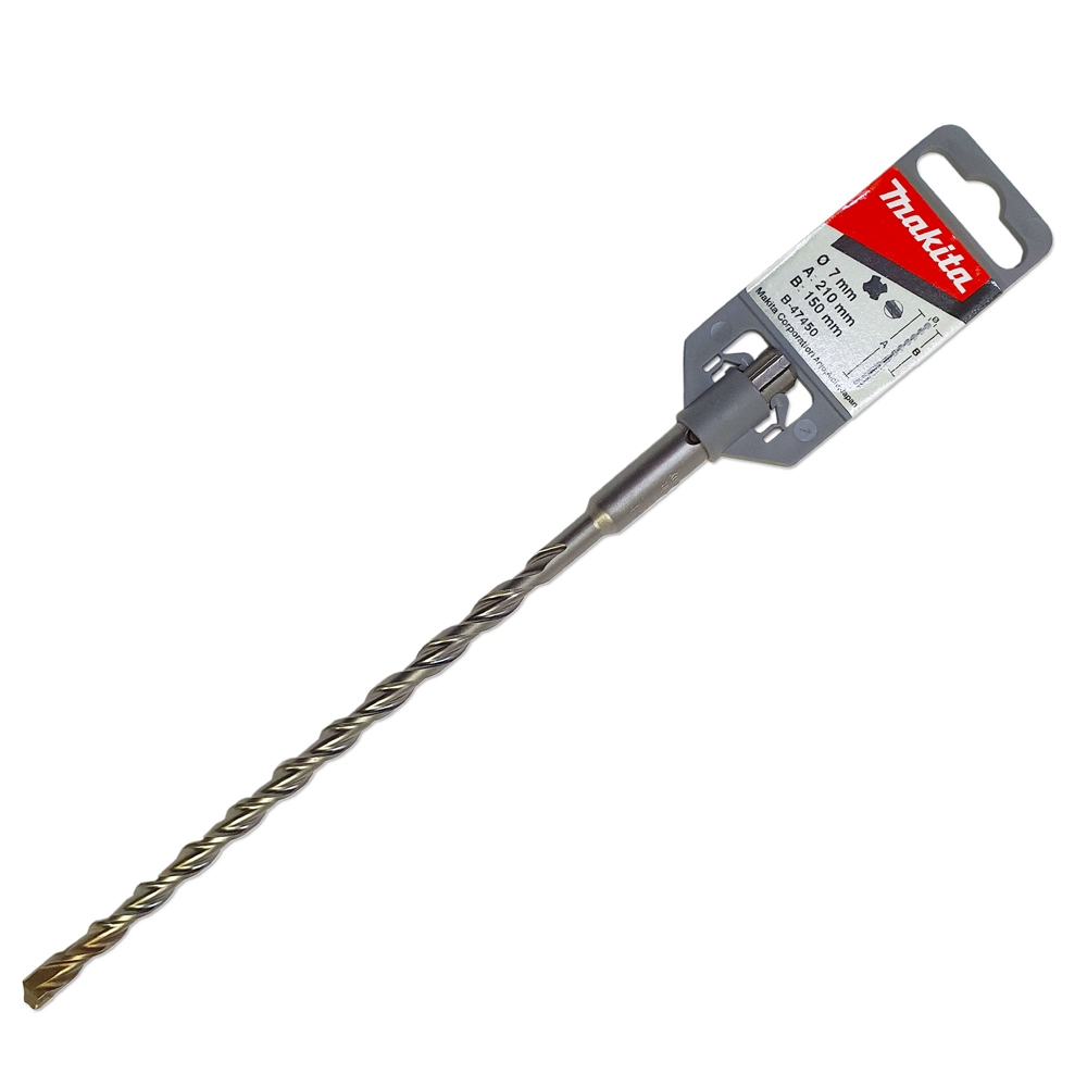 B-47450 ดอกสว่าน SDS V-Plus 7 x 210 mm