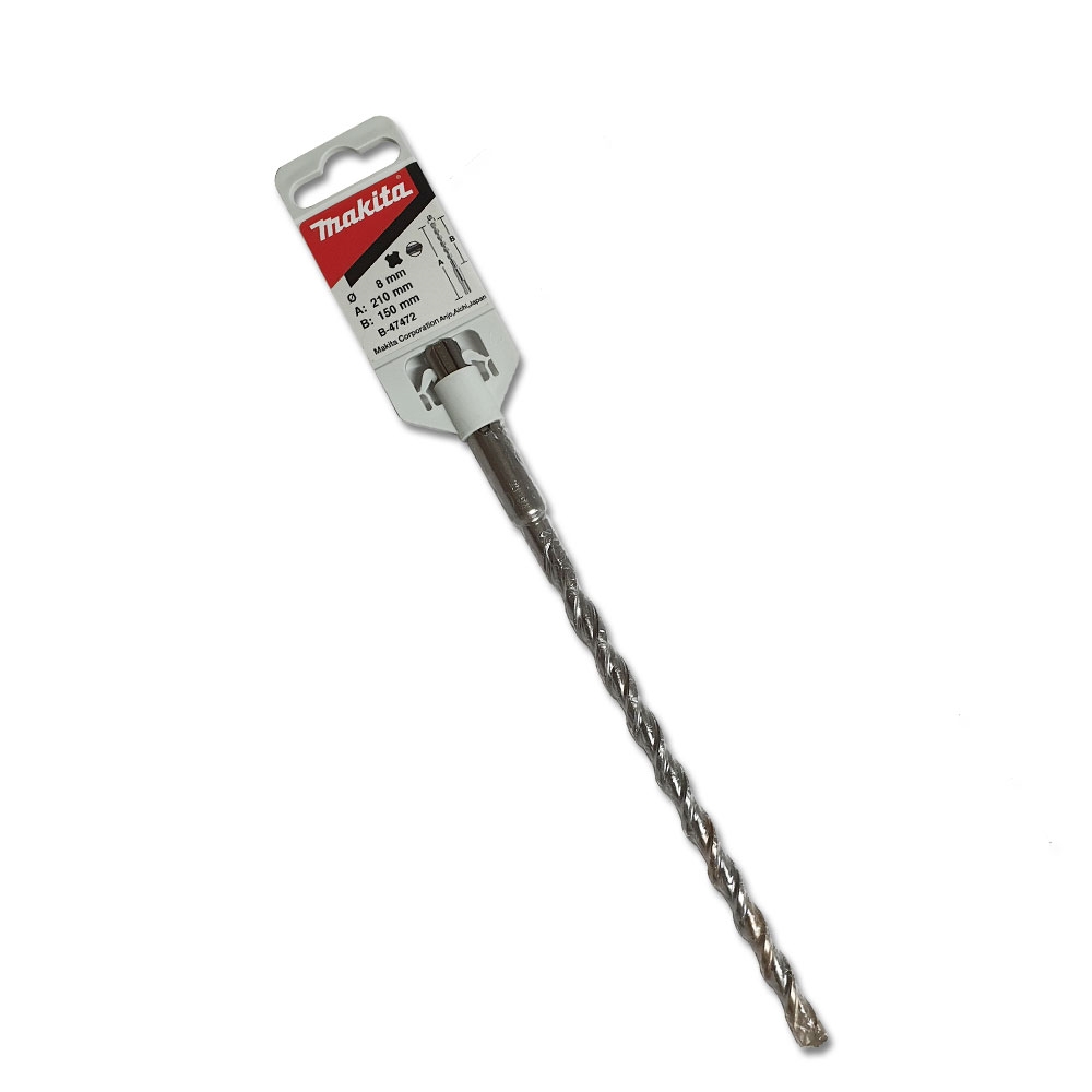 B-47472 ดอกสว่าน SDS V-Plus 8 x 210 mm