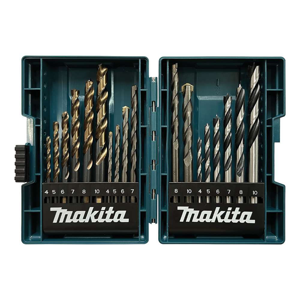 B-49432 TCT Masonry Drill Bit Set Straight Shank 18Pcs/Set