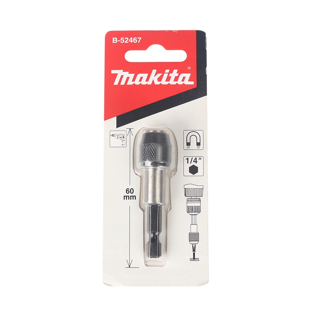 B-52467 แกนแม่เหล็กจับดอกพร้อมล็อก 60 mm MZ