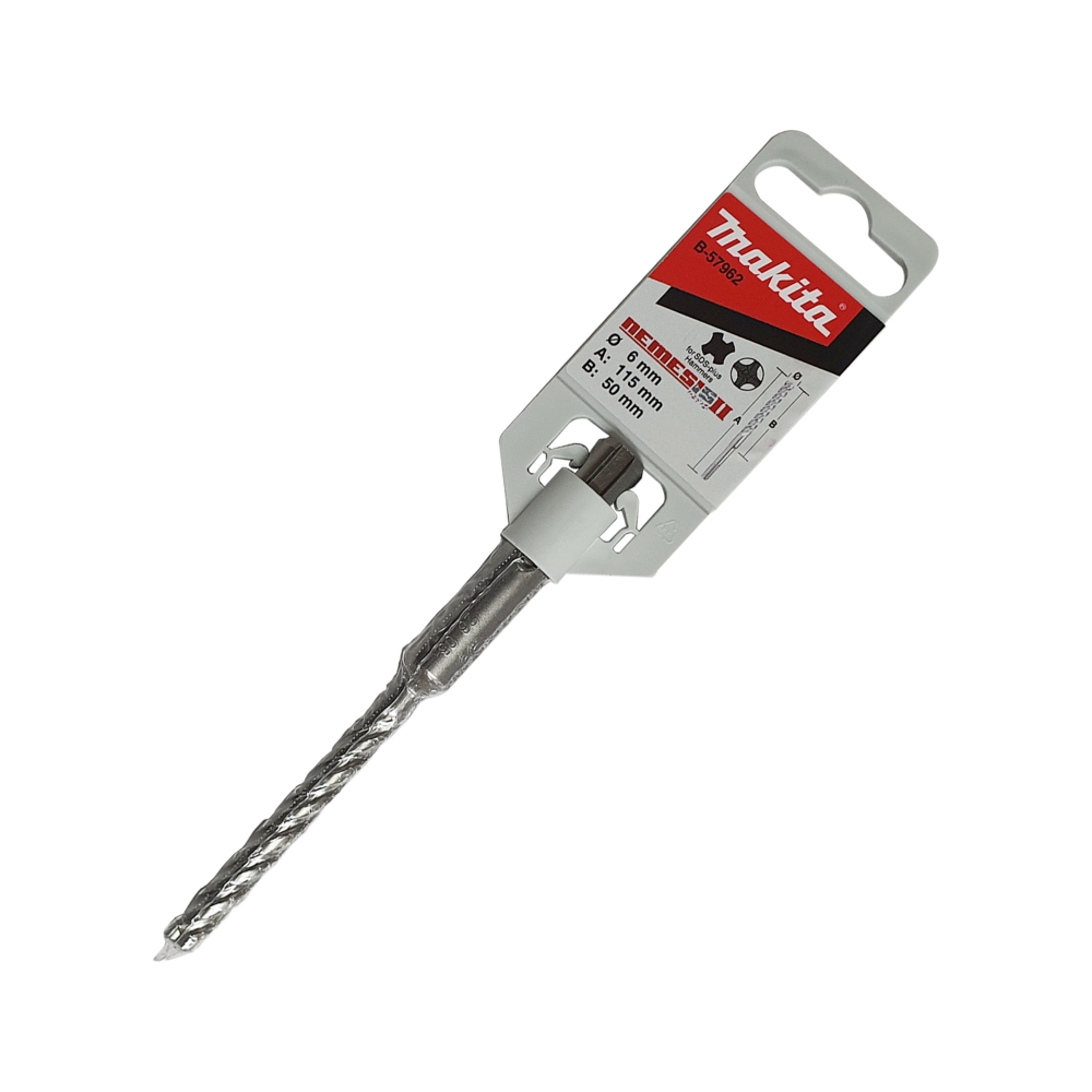 B-57962 ดอกสว่าน SDS NemesisII 6 x 115 mm