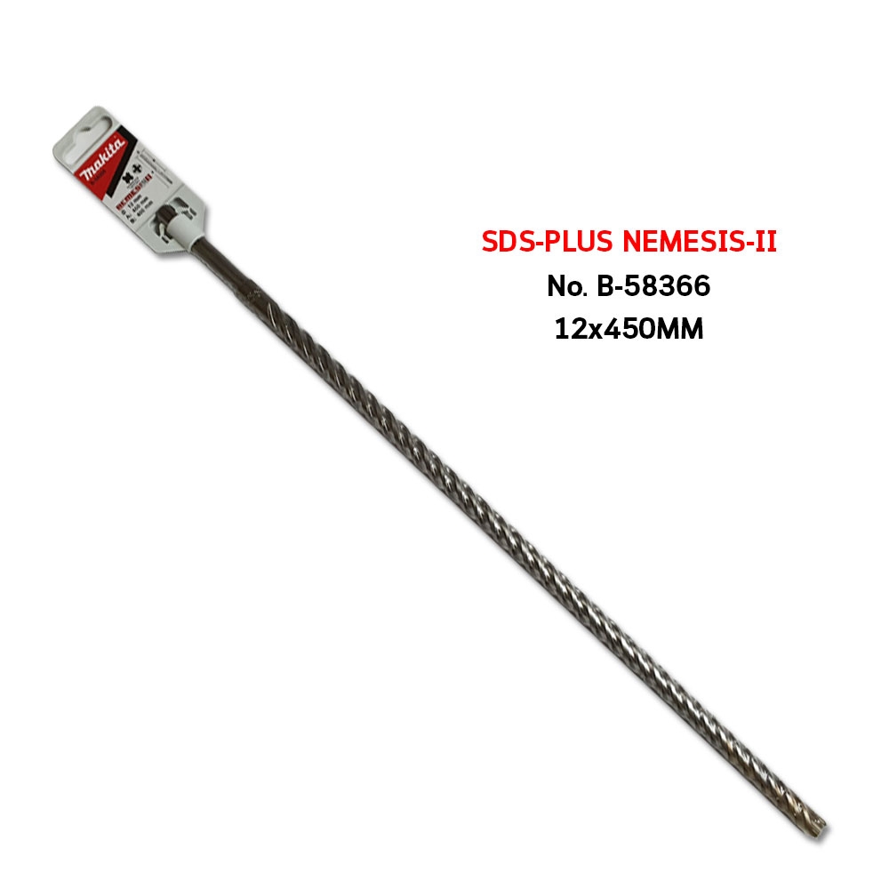 B-58366 ดอกสว่าน SDS NemesisII 12 x 450 mm