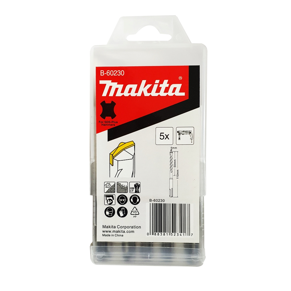 B-60230 ดอกสว่าน SDS Centering Tip 4x110 mm (5 ดอกชุด)