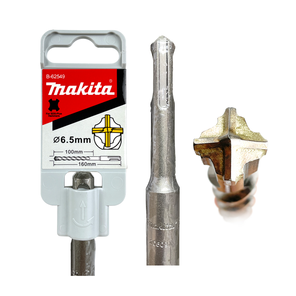 B-62549 ดอกสว่าน SDS 4-Cutter 6.5 x 160 mm