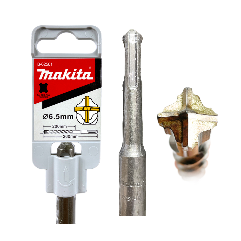 B-62561 ดอกสว่าน SDS 4-Cutter 6.5 x 260 mm