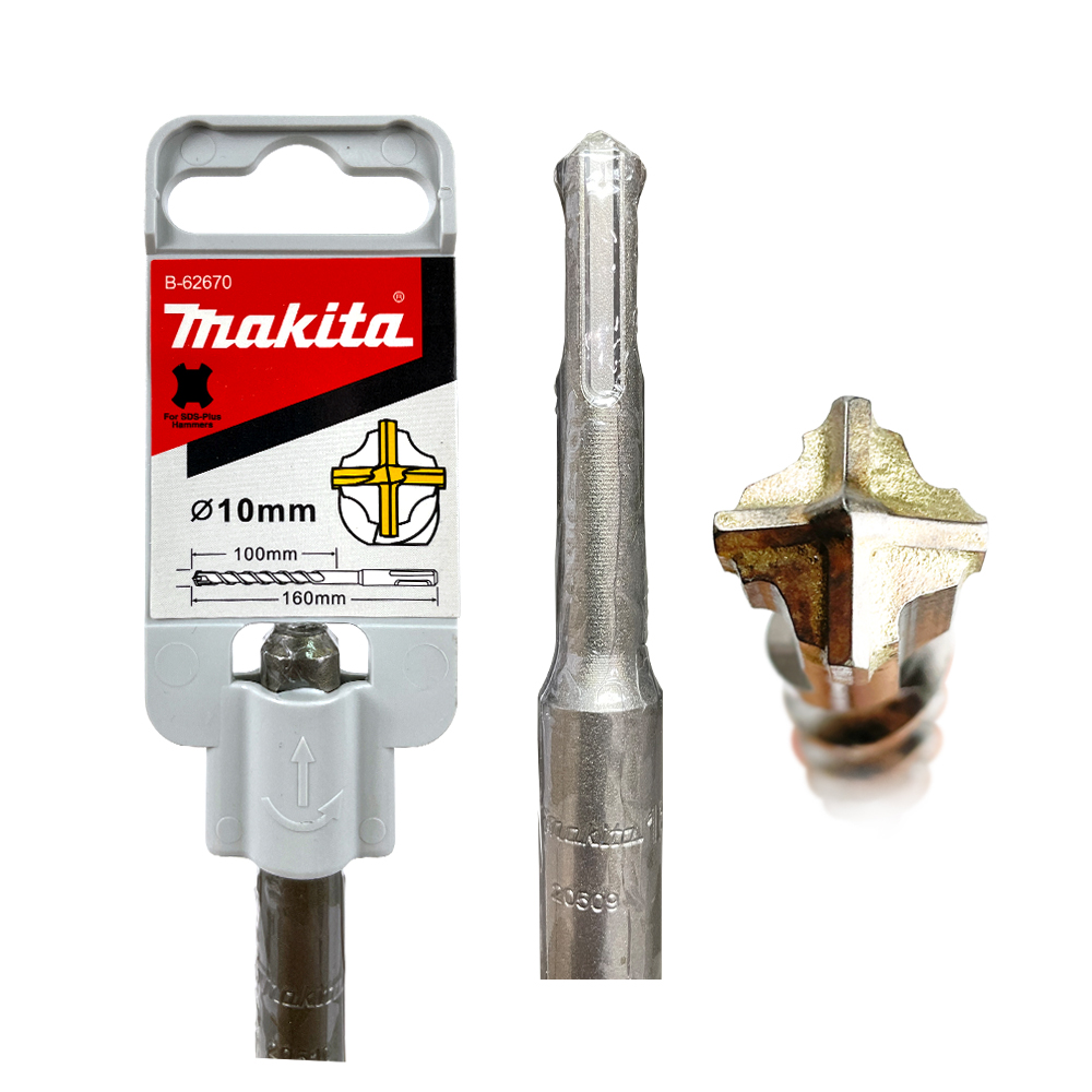 B-62670 ดอกสว่าน SDS 4-Cutter 10 x 160 mm
