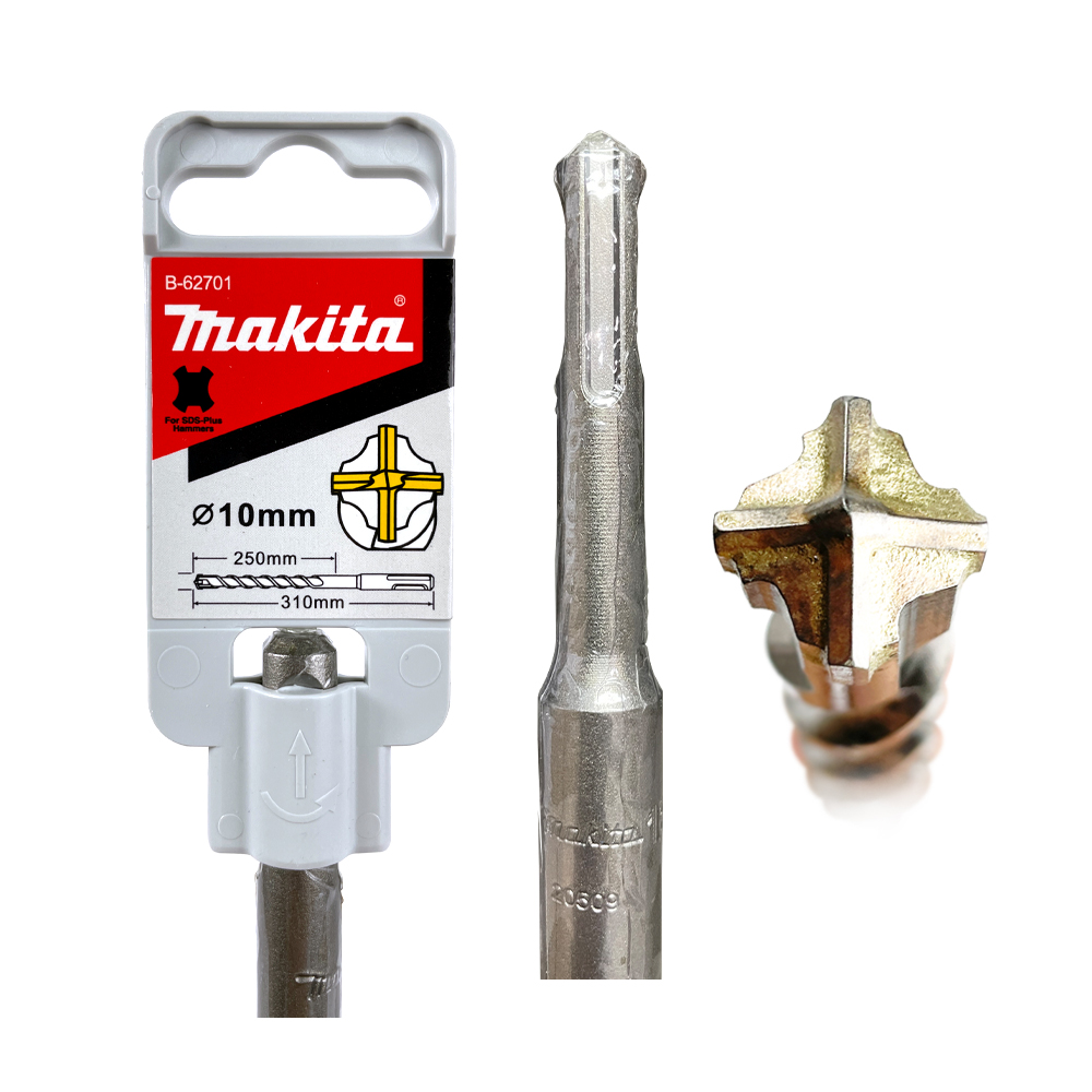 B-62701 ดอกสว่าน SDS 4-Cutter 10 x 310 mm