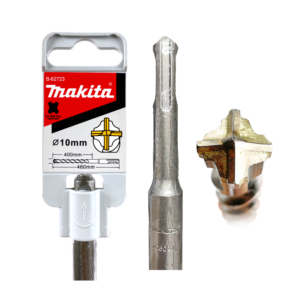 B-62723 ดอกสว่าน SDS 4-Cutter 10 x 460 mm