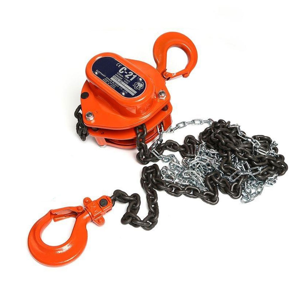 C21-3  รอกโซ่มือสาว 3 ตัน ระยะยก 3 ม.  ขนาดโซ่ 6.5 มม.