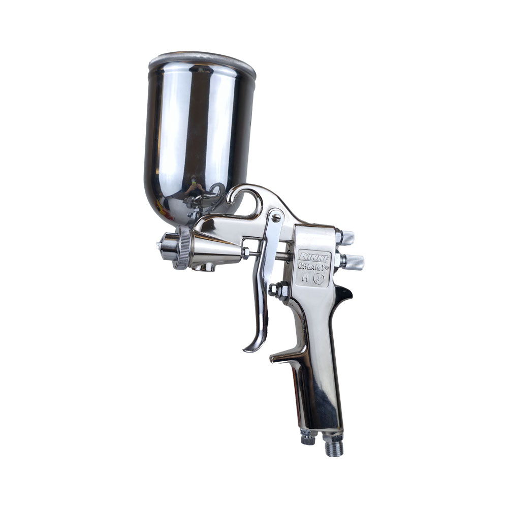 กาพ่นสี KINKI Creamy (KP) 5A-12 + กระป๋อง KG-04-2 0.4L กาบน