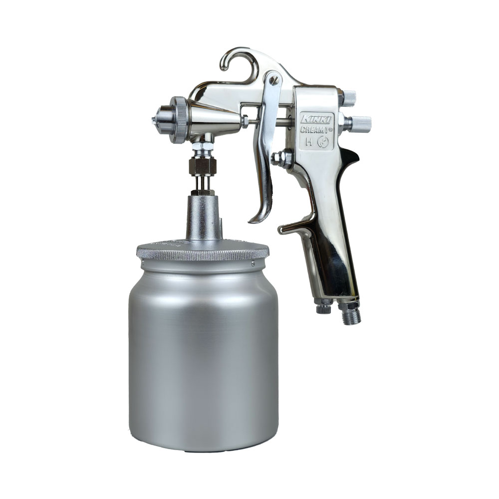 กาพ่นสี KINKI Creamy (KP) 7S-12 + กระป๋อง KS-07-2 0.7L กาล่าง