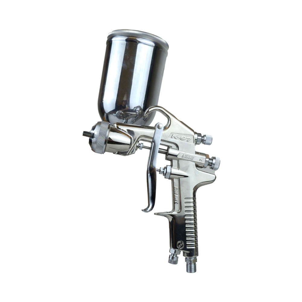 กาพ่นสี KINKI Creamy 97G-20 + กระป๋อง KG-04-2 0.4L กาบน