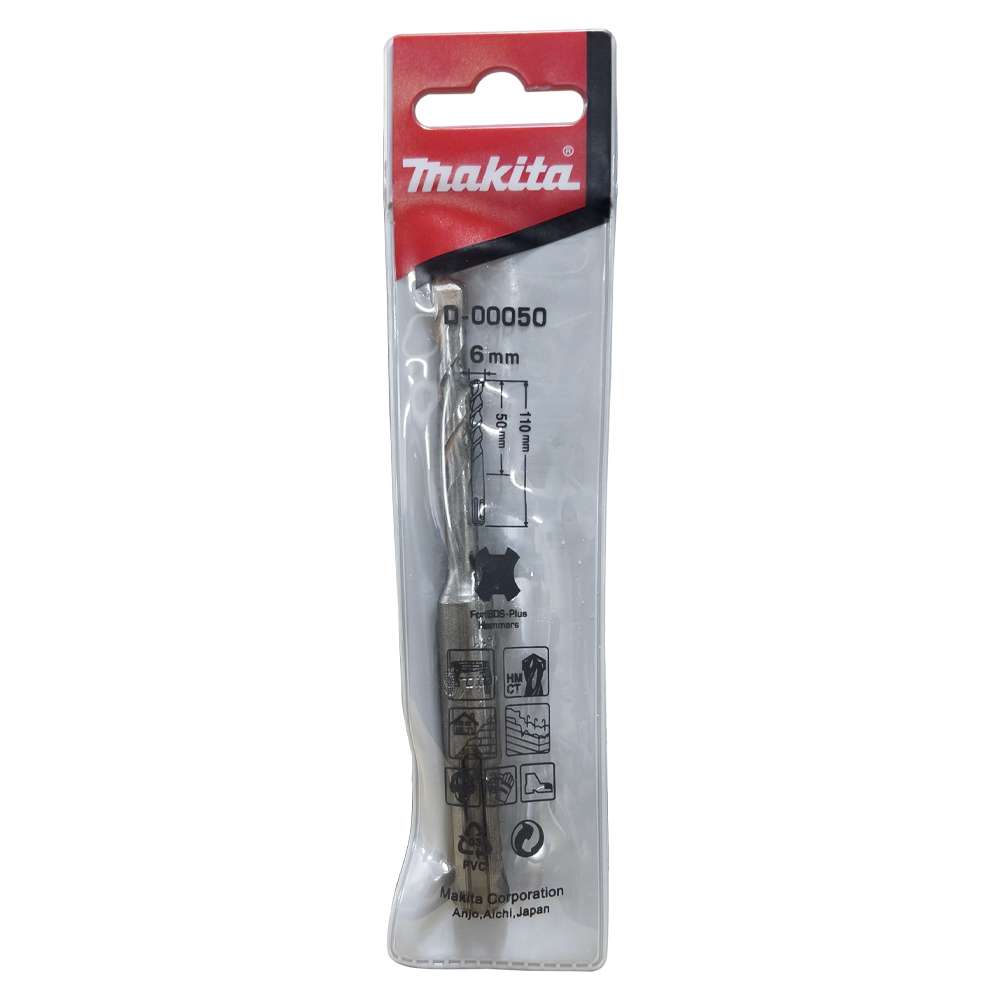 D-00050 ดอกสว่าน SDS 2Plus 6x110 mm