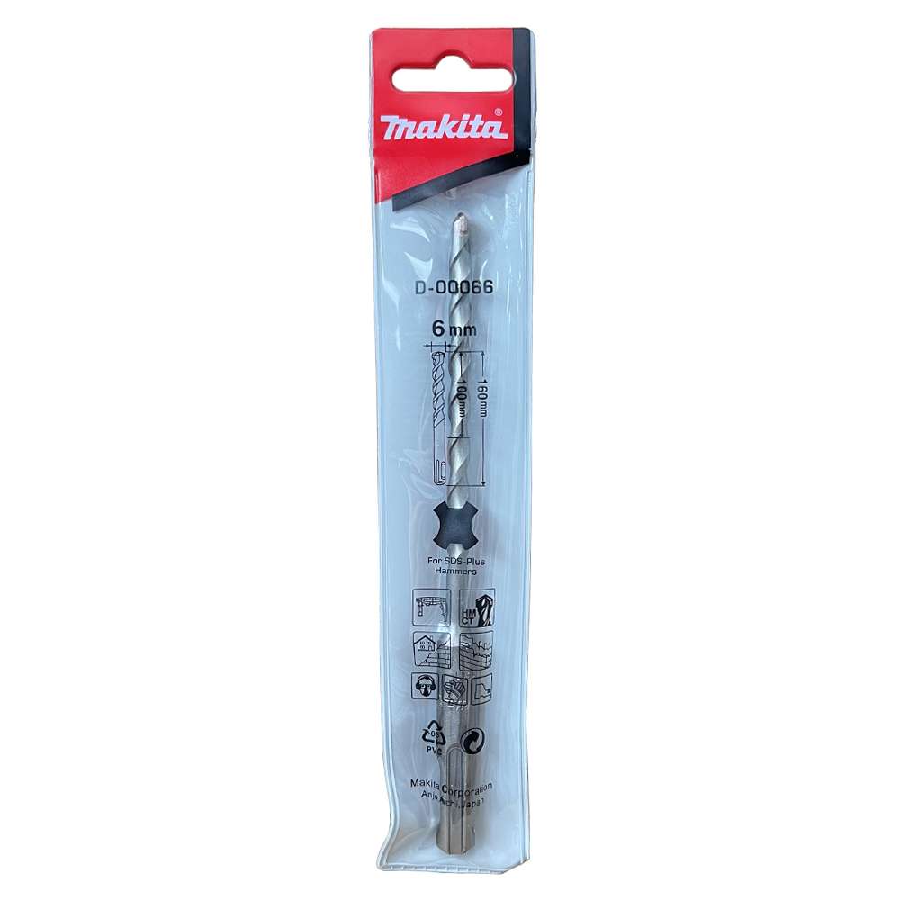 D-00066 ดอกสว่าน SDS 2Plus 6x160 mm