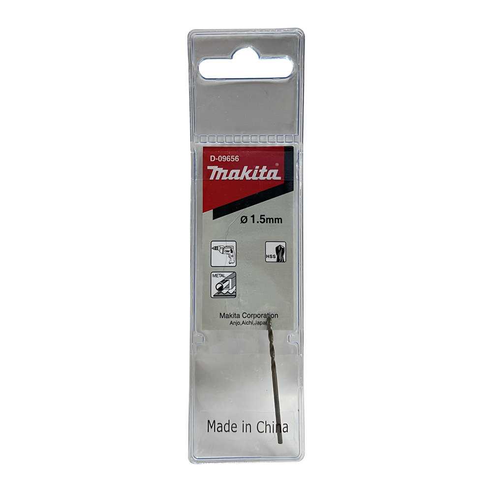 D-09656 ดอกเจาะเหล็ก HSS-G 1.5x40 mm