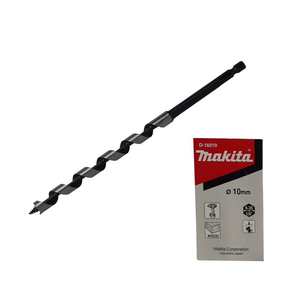 D-16019 ดอกเจาะไม้ Auger 10x200 mm MZ