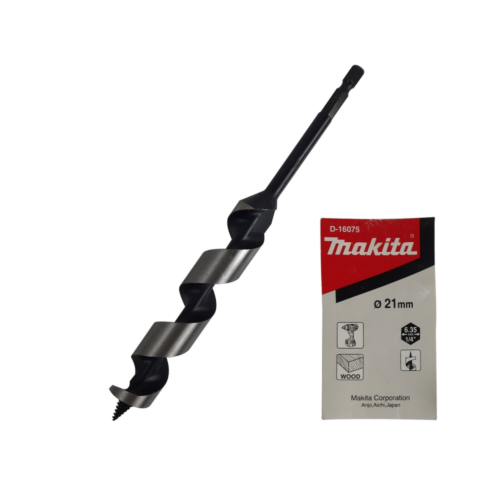 D-16075 ดอกเจาะไม้ Auger 21x200 mm MZ