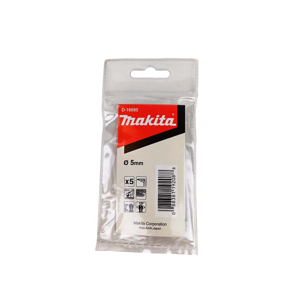 D-16695 ดอกเจาะเหล็ก HSS-Co 5.00x86mm