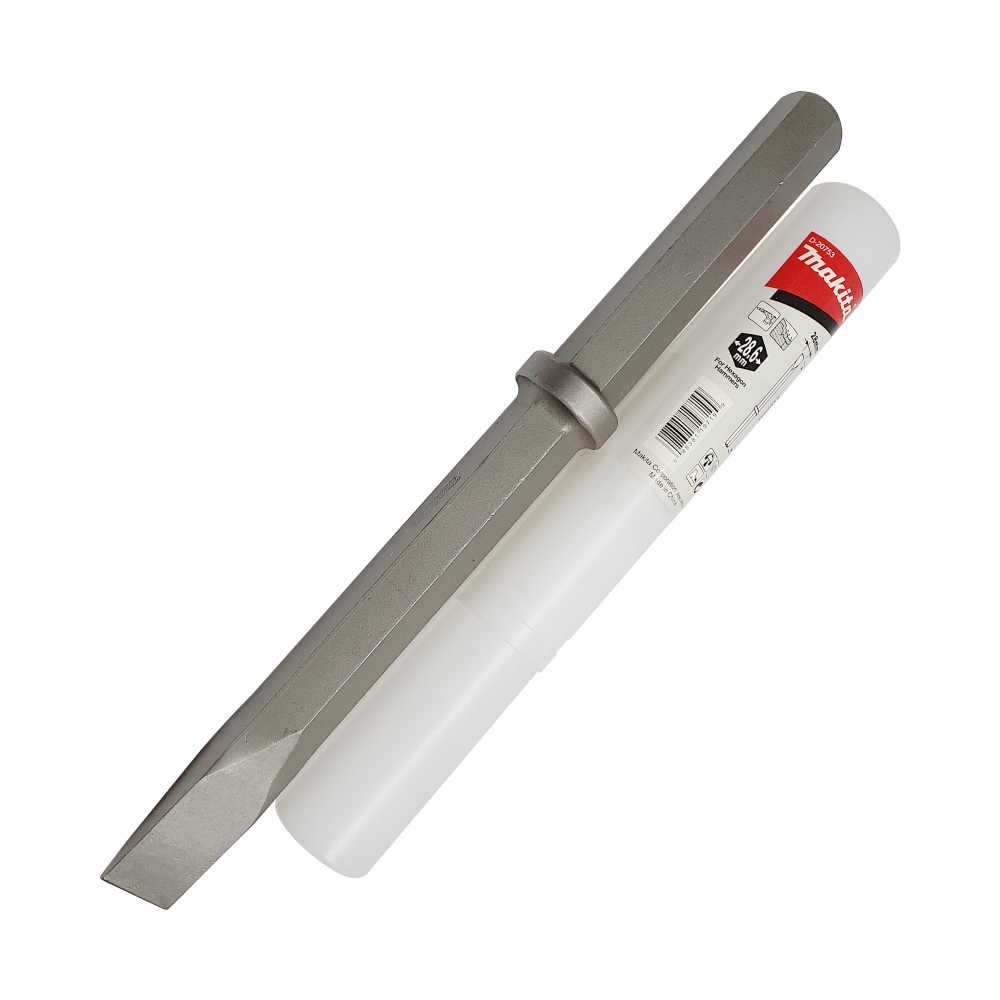 D-20753 ดอกแบนก้าน6เหลี่ยม MAKITA 28.6x410 mm with มีบ่า