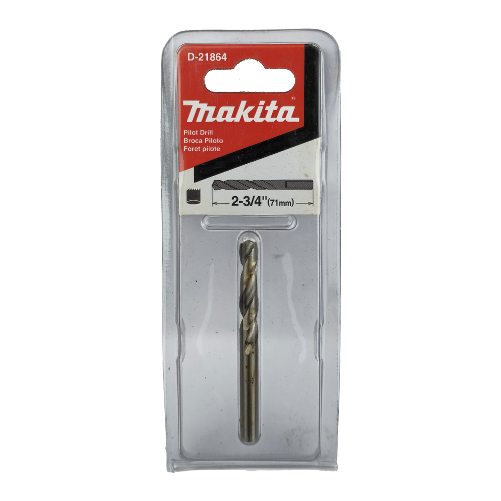 D-21864 ดอกนำศูนย์ Pilot Drill MAKITA 71mm (2-3/4")