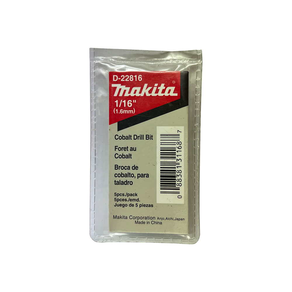 D-22816 ดอกเจาะเหล็ก Hco 1/16x1-7/8"