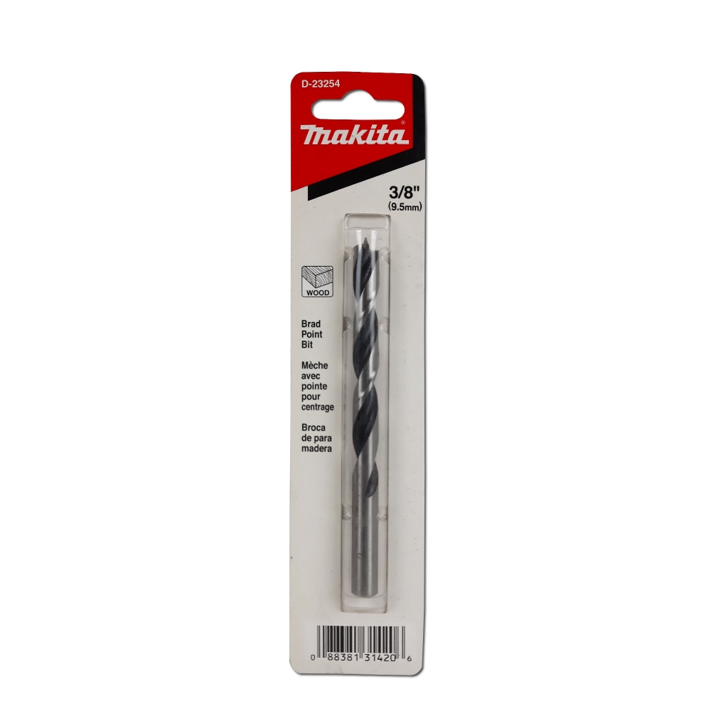 D-23254 ดอกเจาะไม้ 3/8"x5-1/8" ก้านกลม