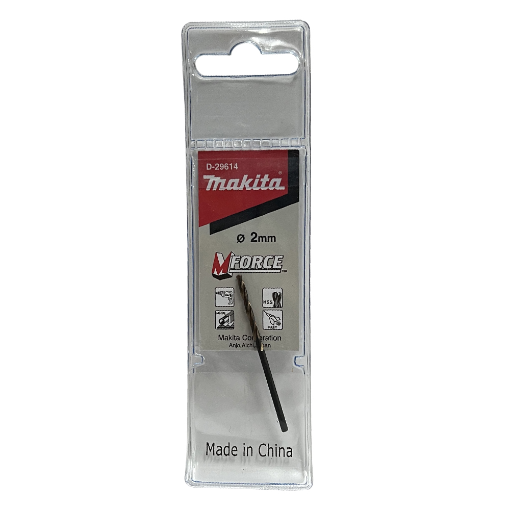 D-29614 ดอกเจาะเหล็ก M-Force HSS 2.0x49 mm